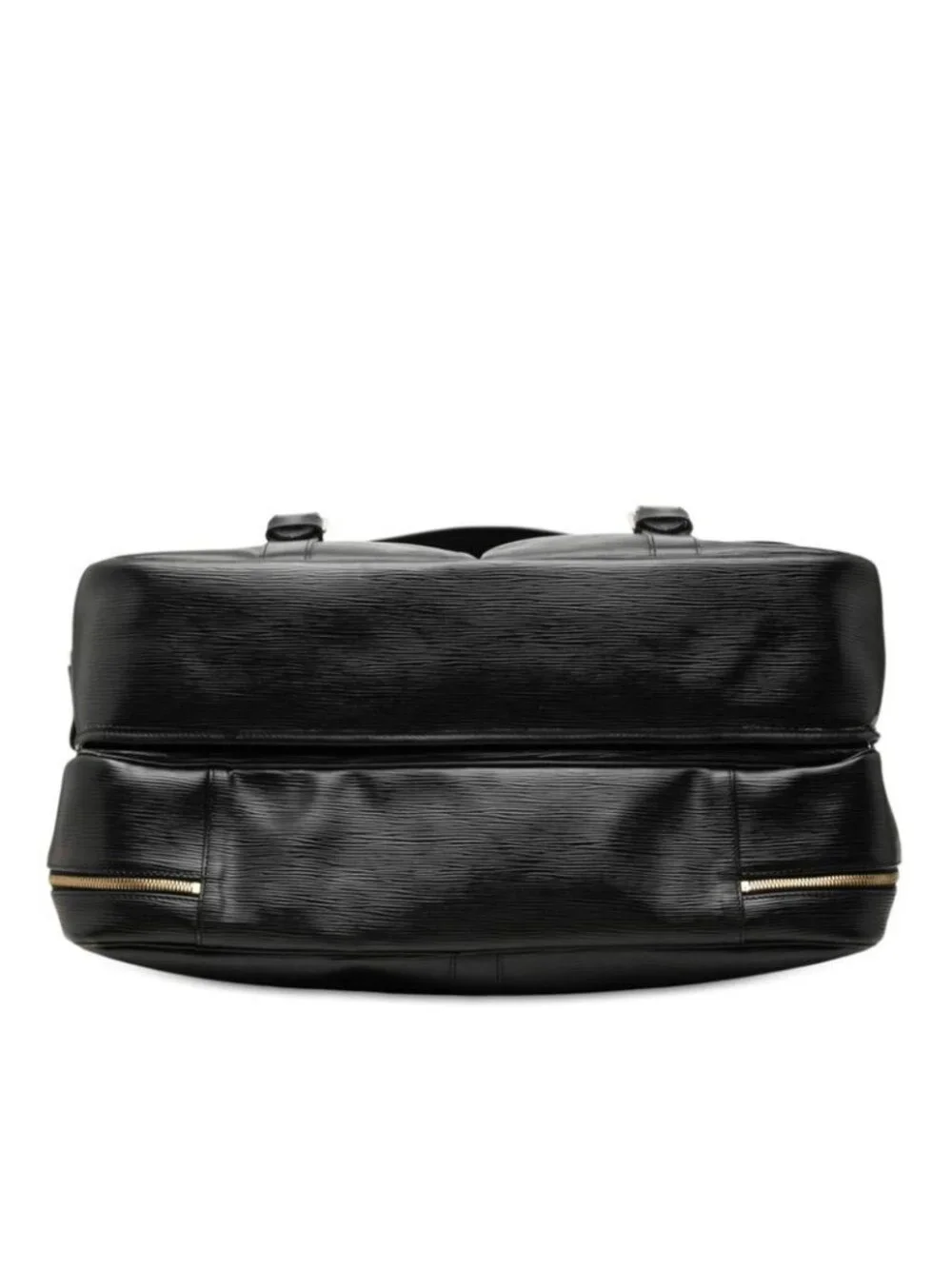 Louis Vuitton Epi Sac Chasse Boston Bag Black Leather